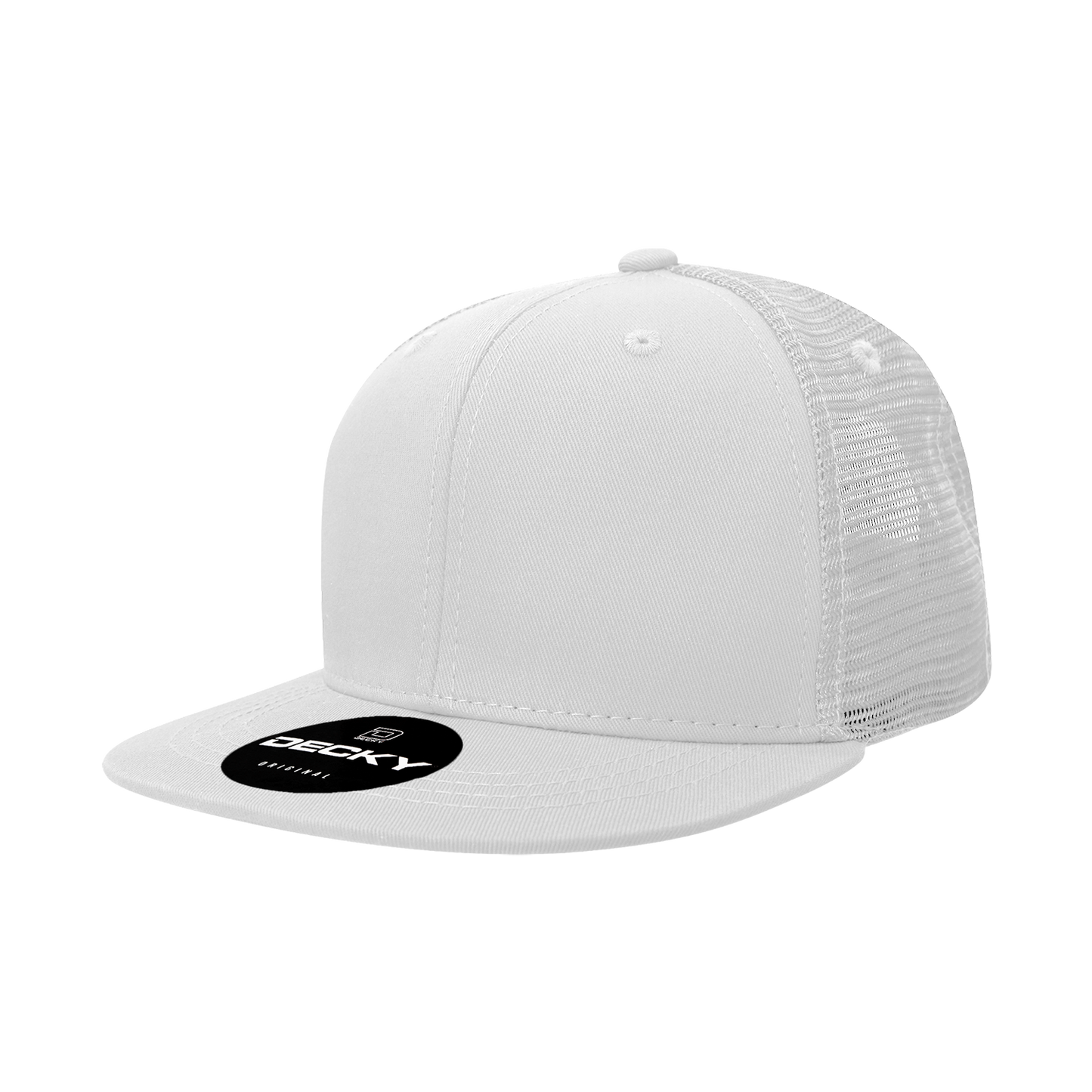 Decky-1052-6 Panel High Profile Structured Acrylic/Polyester Trucker