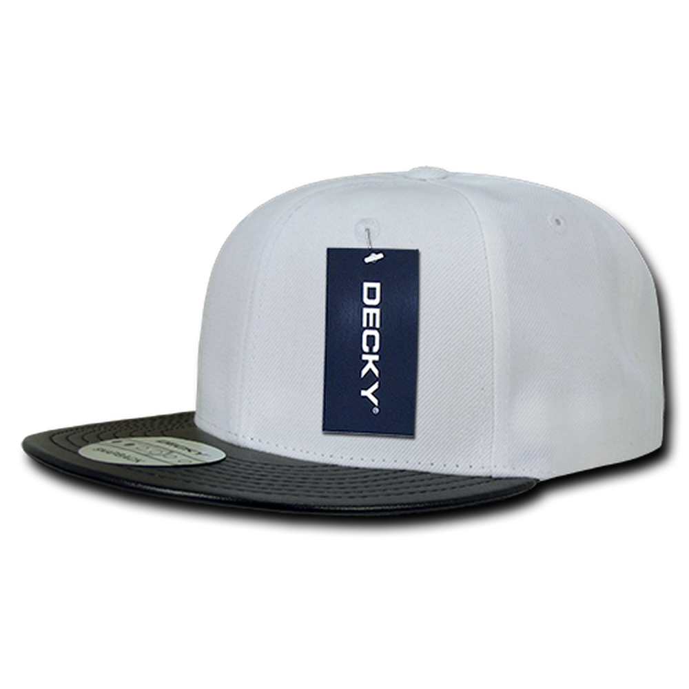 Decky-1071-6 Panel High Profile Structured Vinyl Snapback