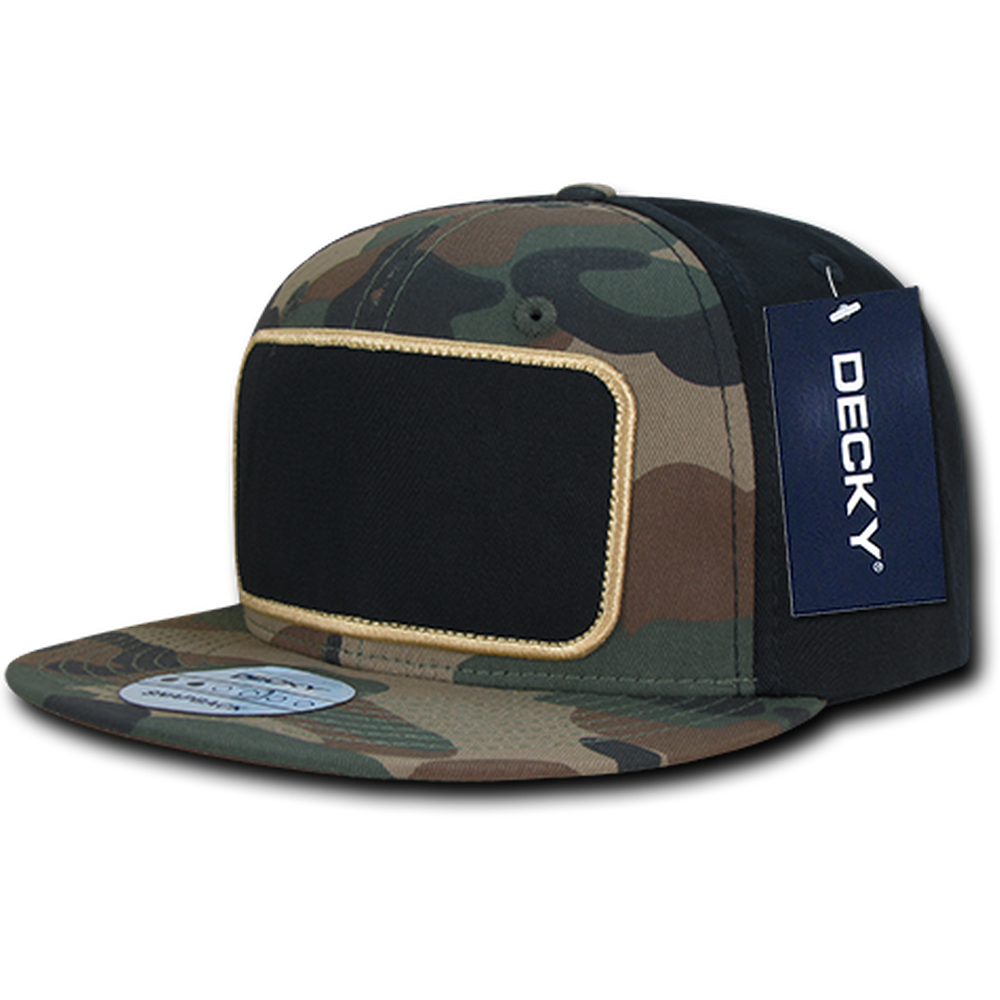 Decky-1096-6 Panel High Profile Structured Patch Snapback