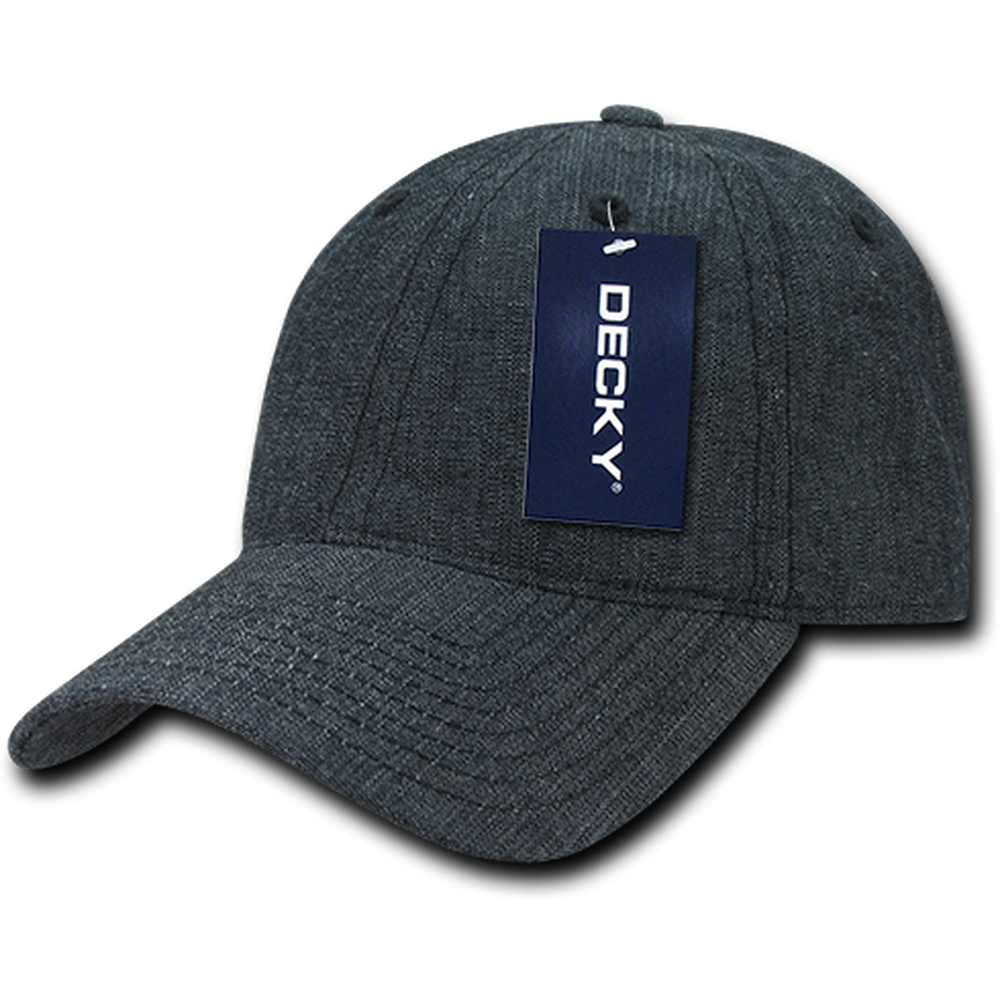 Decky-117-6 Panel Low Profile Relaxed Denim Dad Hat