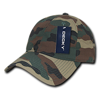 DECKY Premium 6 Panel Low Profile Relaxed Ripstop Dad Hat – Adjustable Buckle Cap