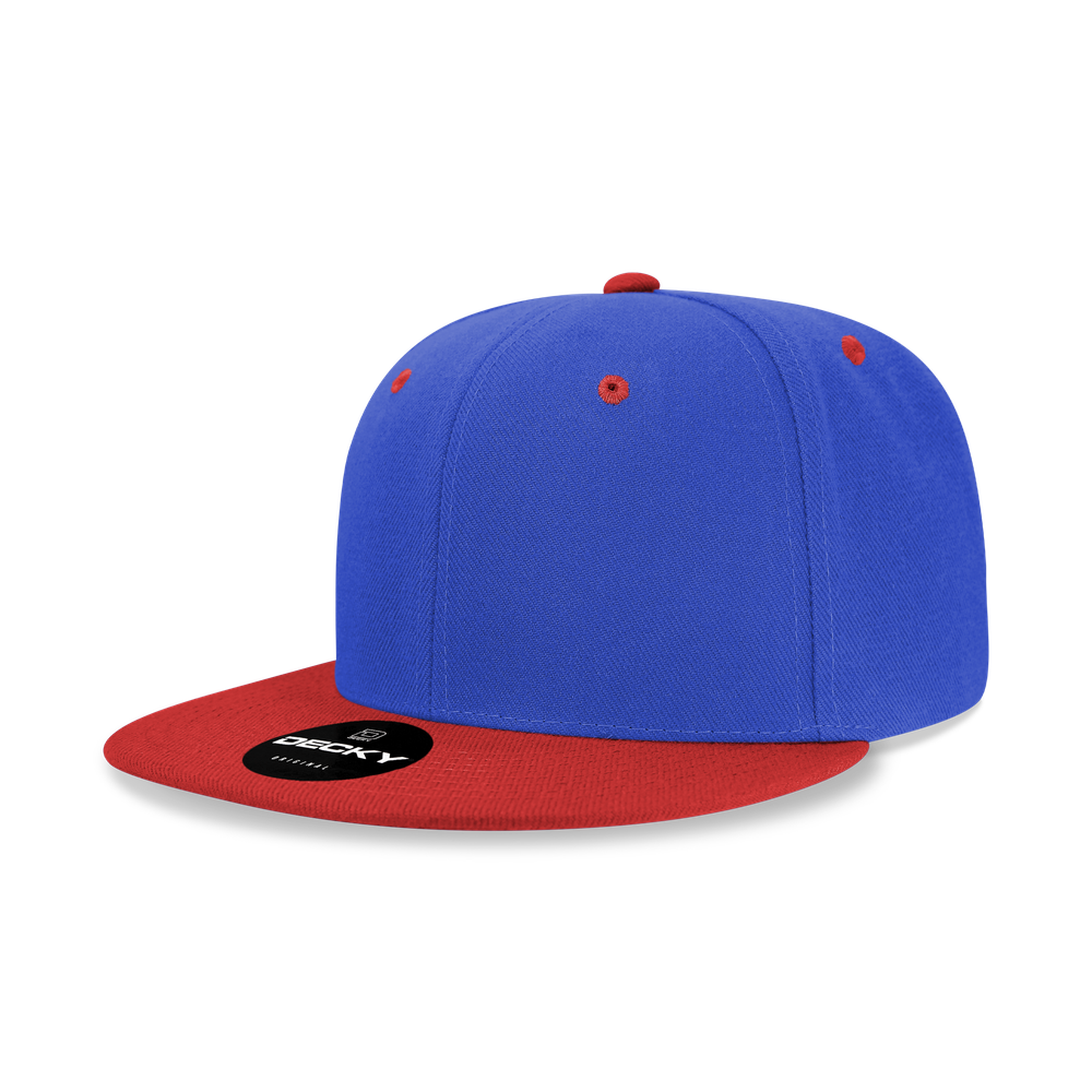 Decky-6020-6 Panel High Profile Structured Acrylic/Polyester Snapback