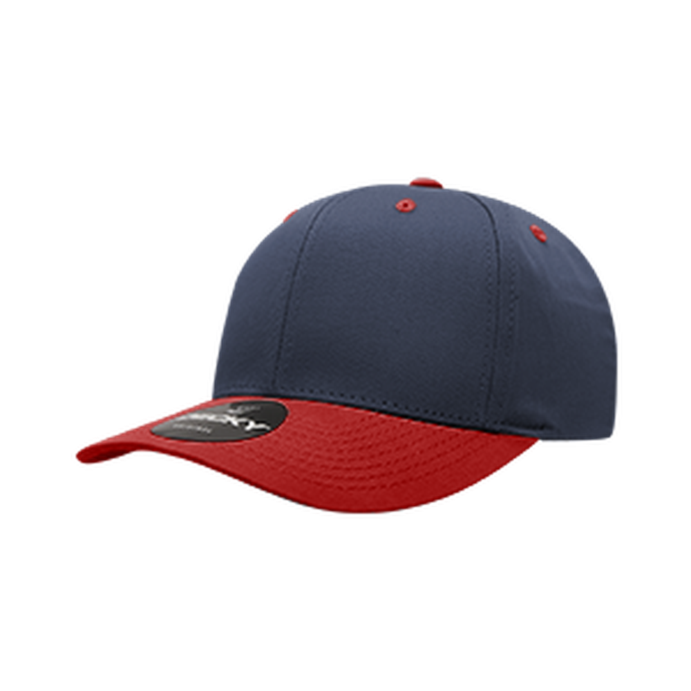 Decky-6022-6 Panel Mid Profile Structured Cotton Blend Cap