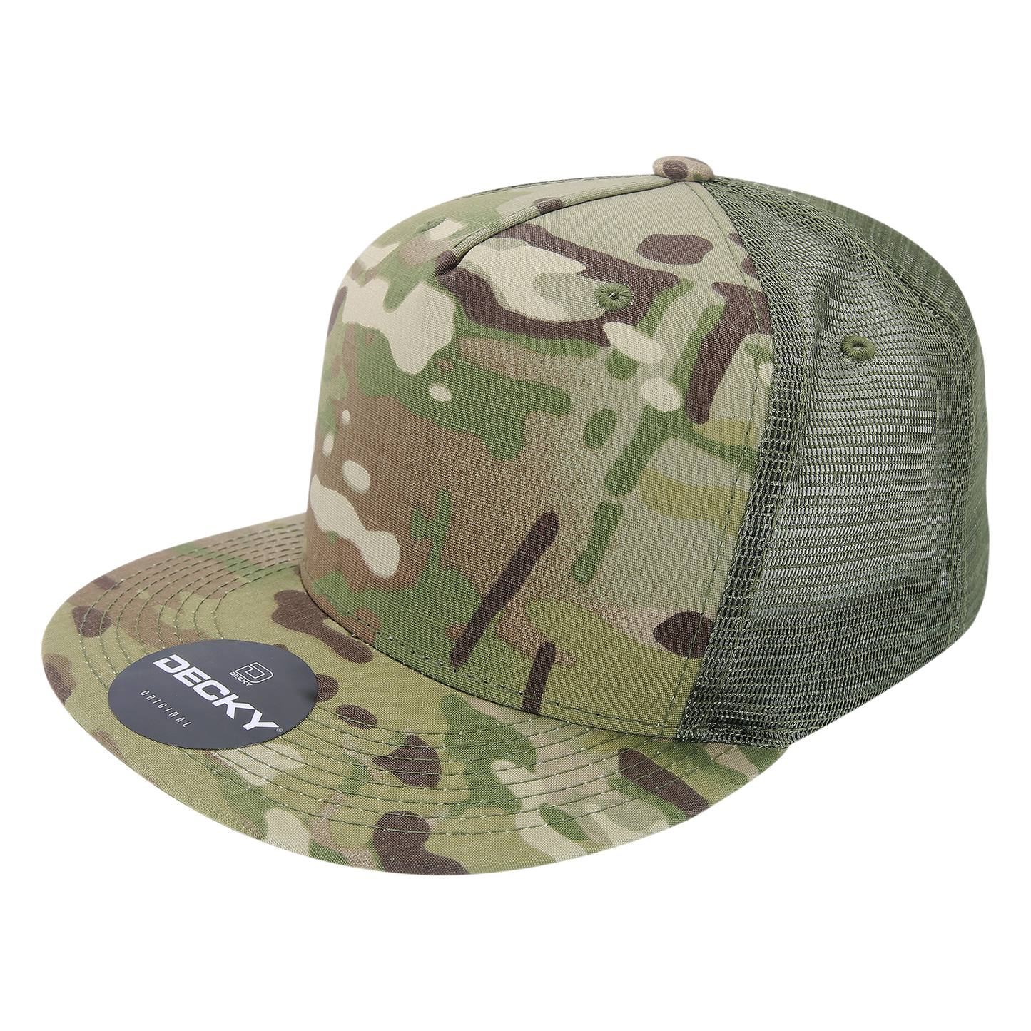 Decky-6304-Multicam 5 Panel Truckers