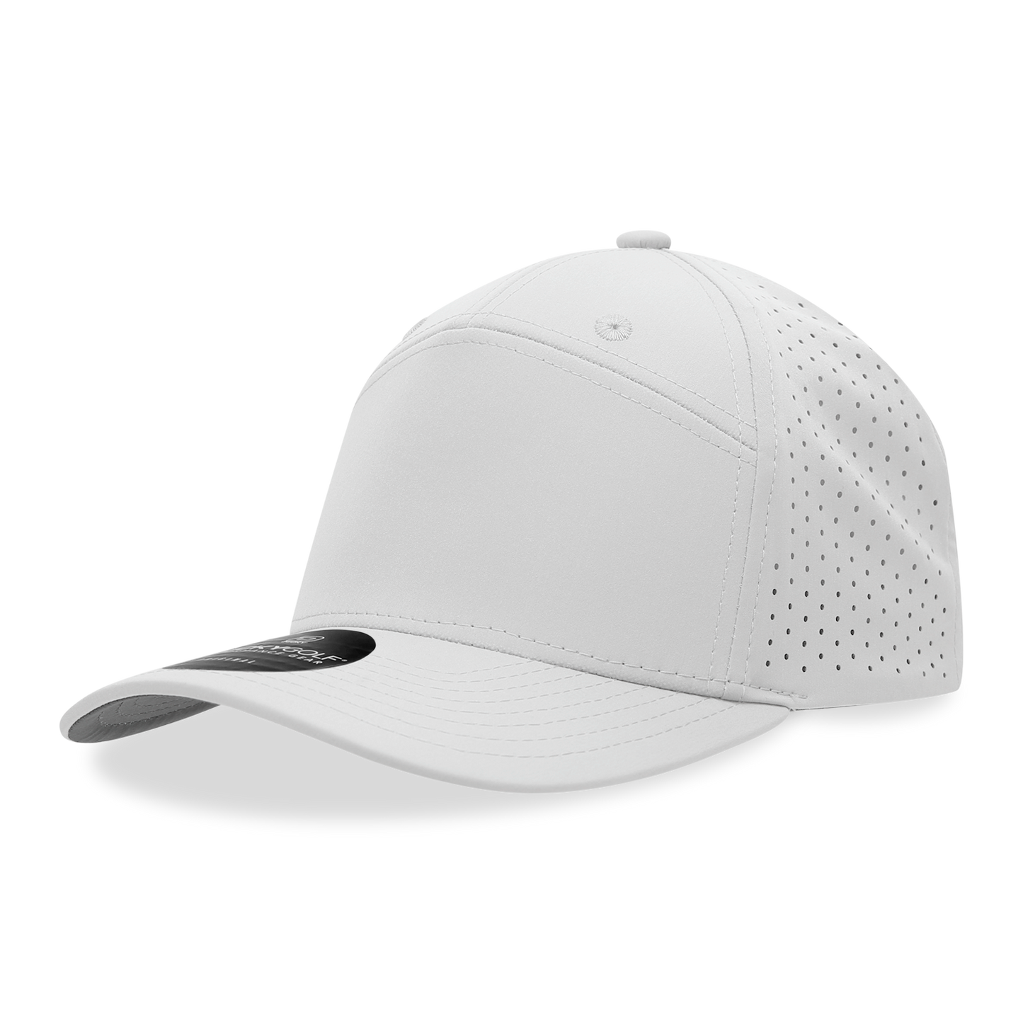 7 Panel Perforated Cap – Breathable Streetwear Headwear