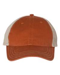 Richardson 111 Garment-Washed Trucker Cap, Mesh Back
