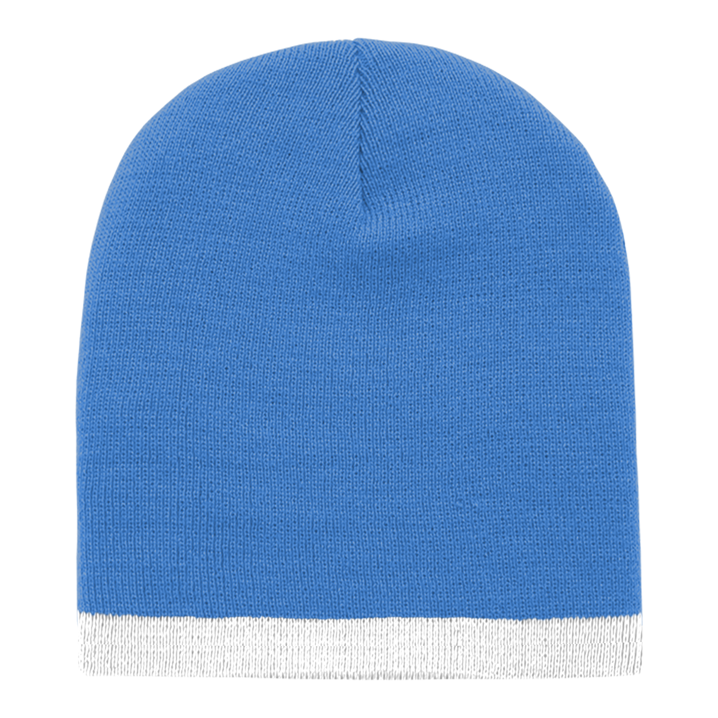 Acrylic/Polyester Striped Short Beanie – Decky 8007