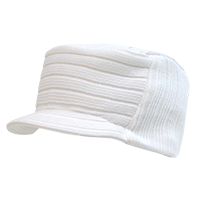 Decky Flat Top HybriCap – Ribbed Knit Visor Beanie Hat
