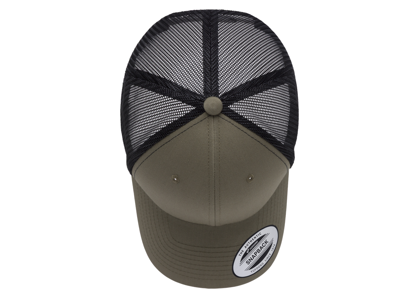 YP Classics Retro Trucker Cap 2-Tone Snapback
