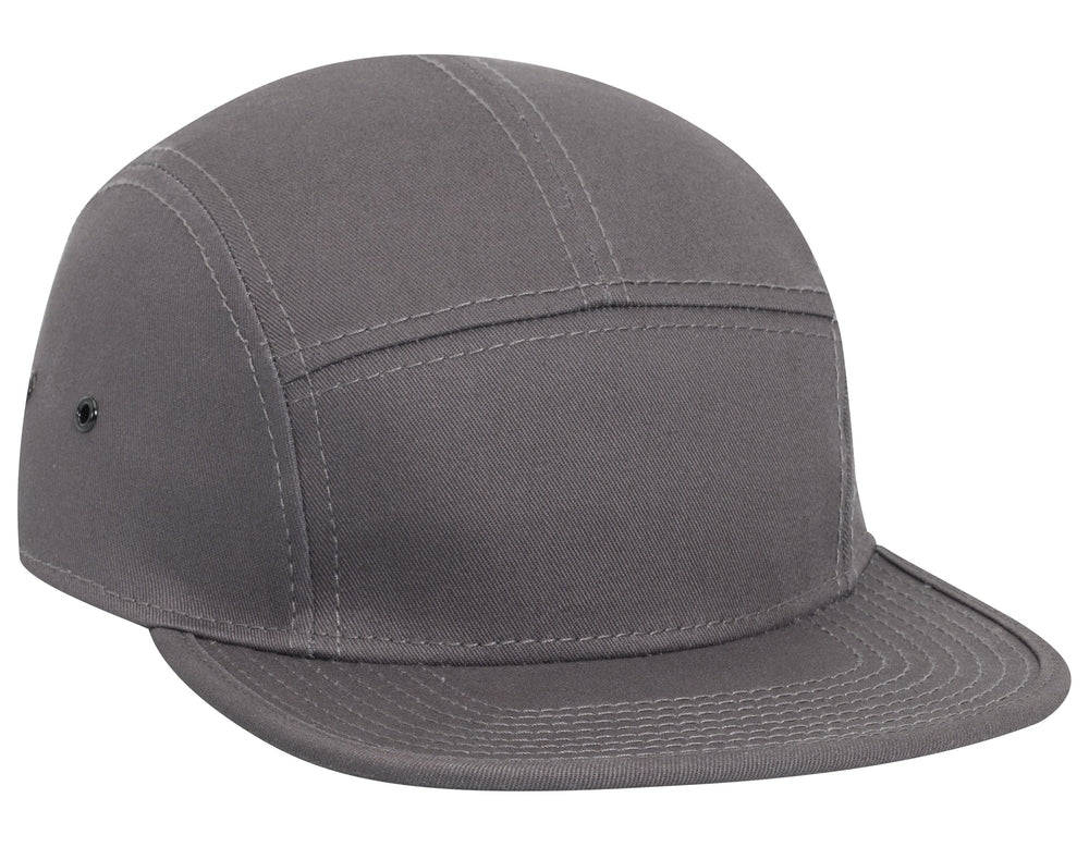 Otto Cotton Camper Square Flat Visor Hat 151-1098