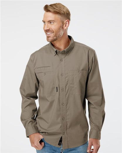 DRI DUCK 4450T Men's Craftsman Woven Shirt - style view