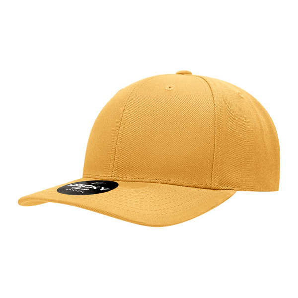 Decky-1015-6 Panel Mid Profile Structured Acrylic/Polyester Snapback