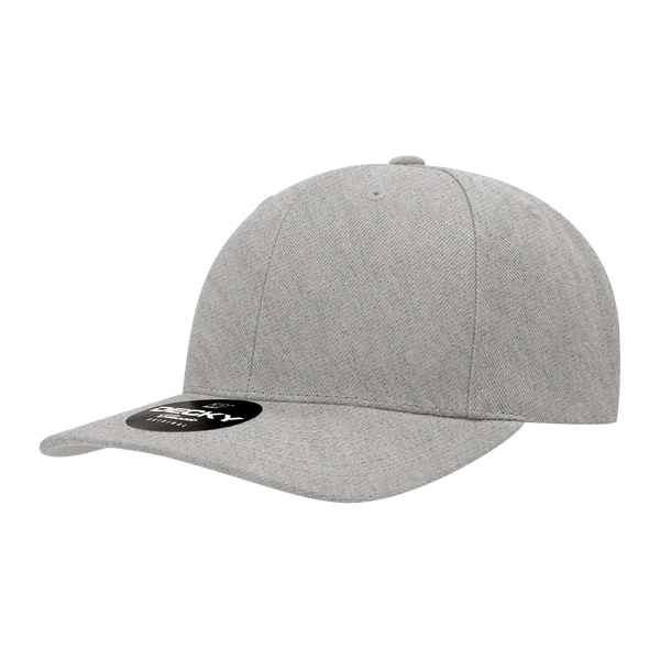 Decky-1015-6 Panel Mid Profile Structured Acrylic/Polyester Snapback