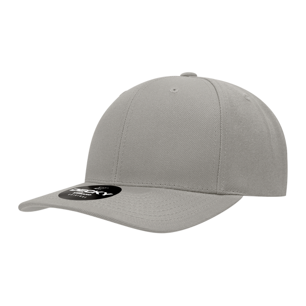 Decky-1015-6 Panel Mid Profile Structured Acrylic/Polyester Snapback