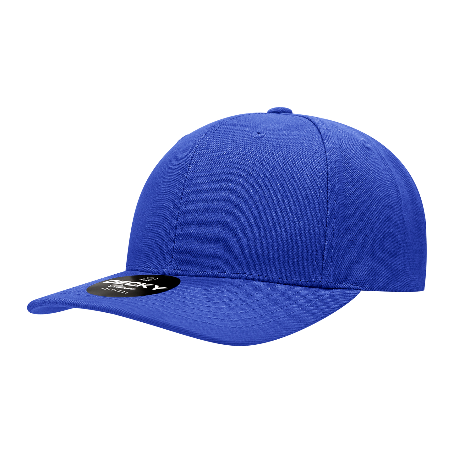 Decky-1015-6 Panel Mid Profile Structured Acrylic/Polyester Snapback