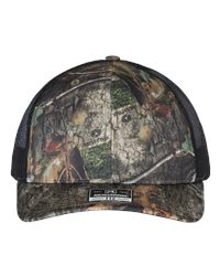 Richardson 112P Printed Trucker Cap, Structured Snapback