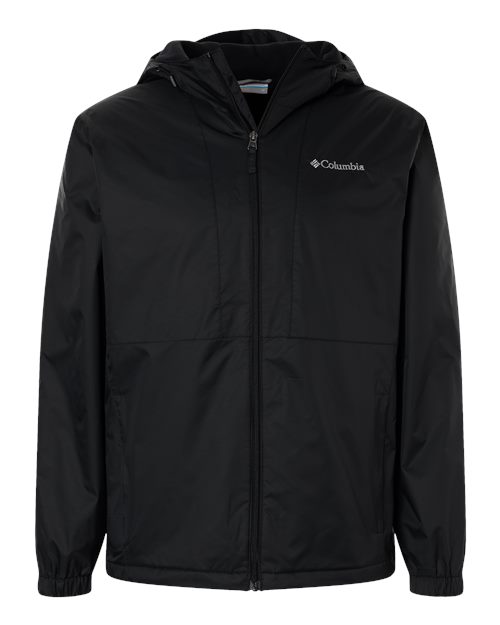 Columbia 217428 Men's Glenbrook Bend™ Fleece Lined Jacket - Black - Front