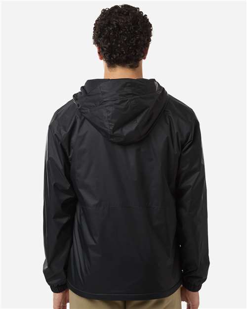 Columbia 217428 Men's Glenbrook Bend™ Fleece Lined Jacket - Black - OnModelBack