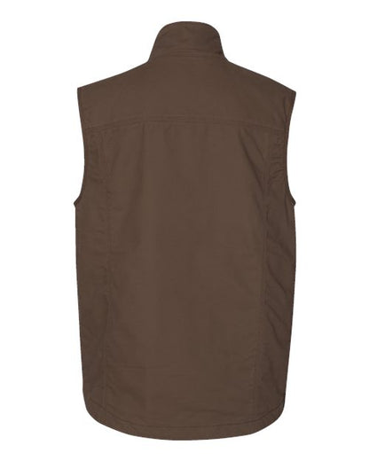 DRI DUCK 5068 Men's Trek Canyon Cloth™ Vest - Tobacco - Back