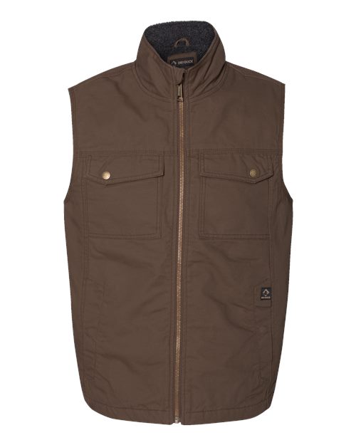 DRI DUCK 5068 Men's Trek Canyon Cloth™ Vest - Tobacco - Front