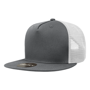 Charcoal/White