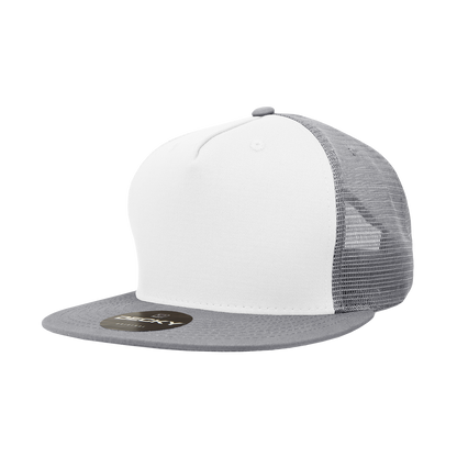 Decky-1040-5 Panel High Profile Structured Cotton Blend Trucker