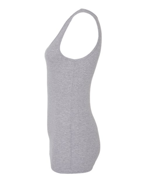 BELLA+CANVAS 1081 Women's Micro Rib Tank - Athletic Heather - DirectSide
