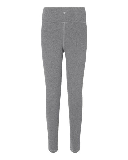 Champion CHP120 Women's Sport Soft Touch Leggings - Ebony Heather - Back
