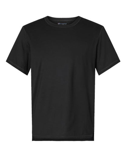 Champion CHP160 Unisex Sport T-Shirt - Black - Front