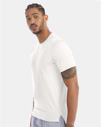 Champion CHP160 Unisex Sport T-Shirt - White - OnModelSide