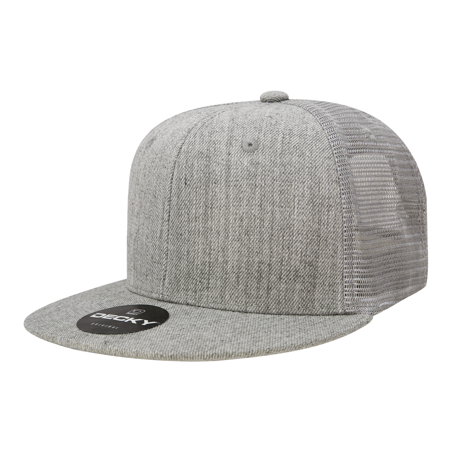 Decky-1052-6 Panel High Profile Structured Acrylic/Polyester Trucker