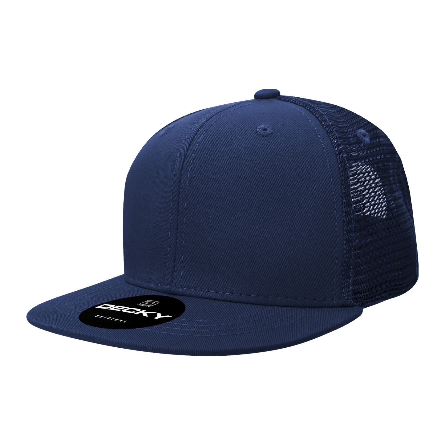 Decky-1052-6 Panel High Profile Structured Acrylic/Polyester Trucker