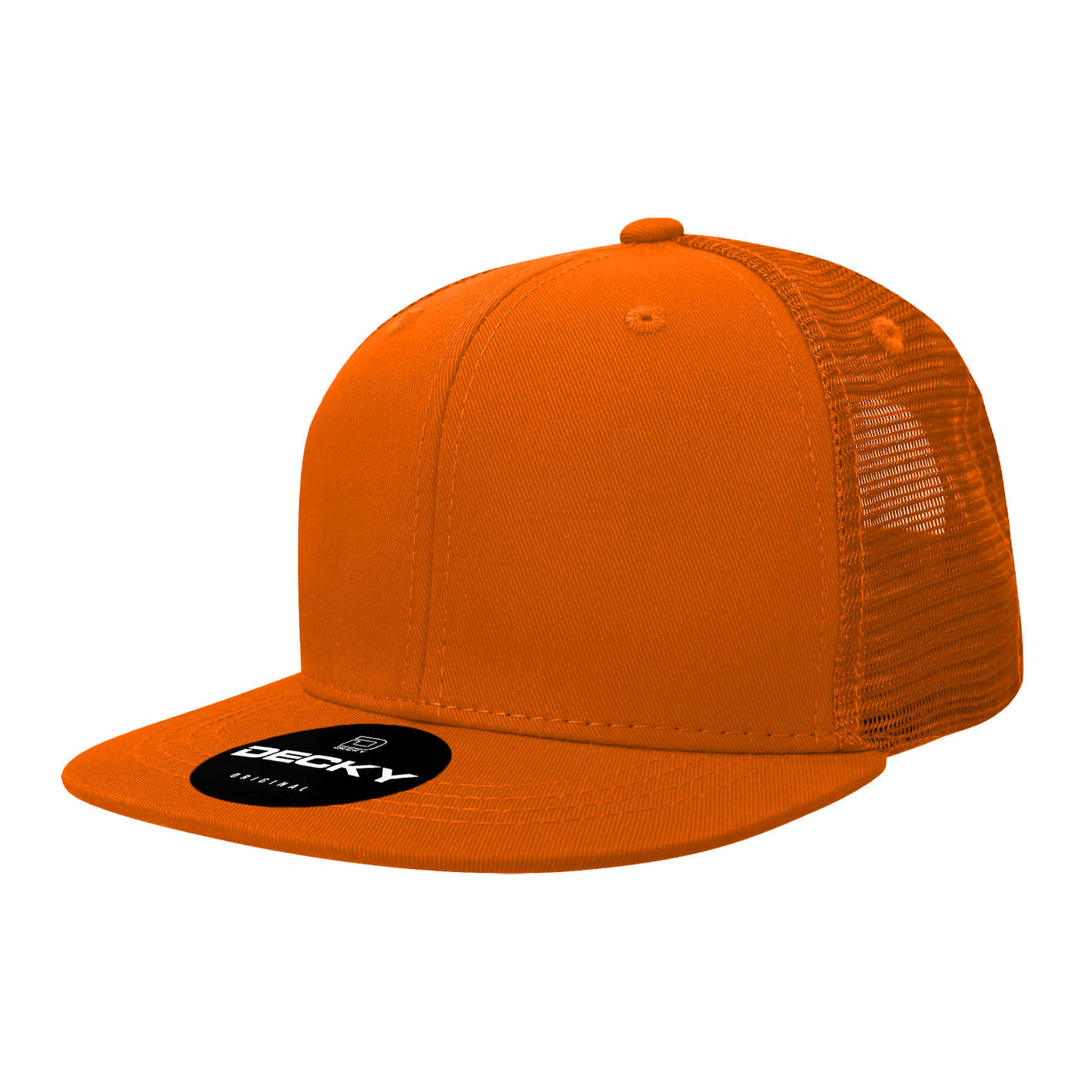 Decky-1052-6 Panel High Profile Structured Acrylic/Polyester Trucker