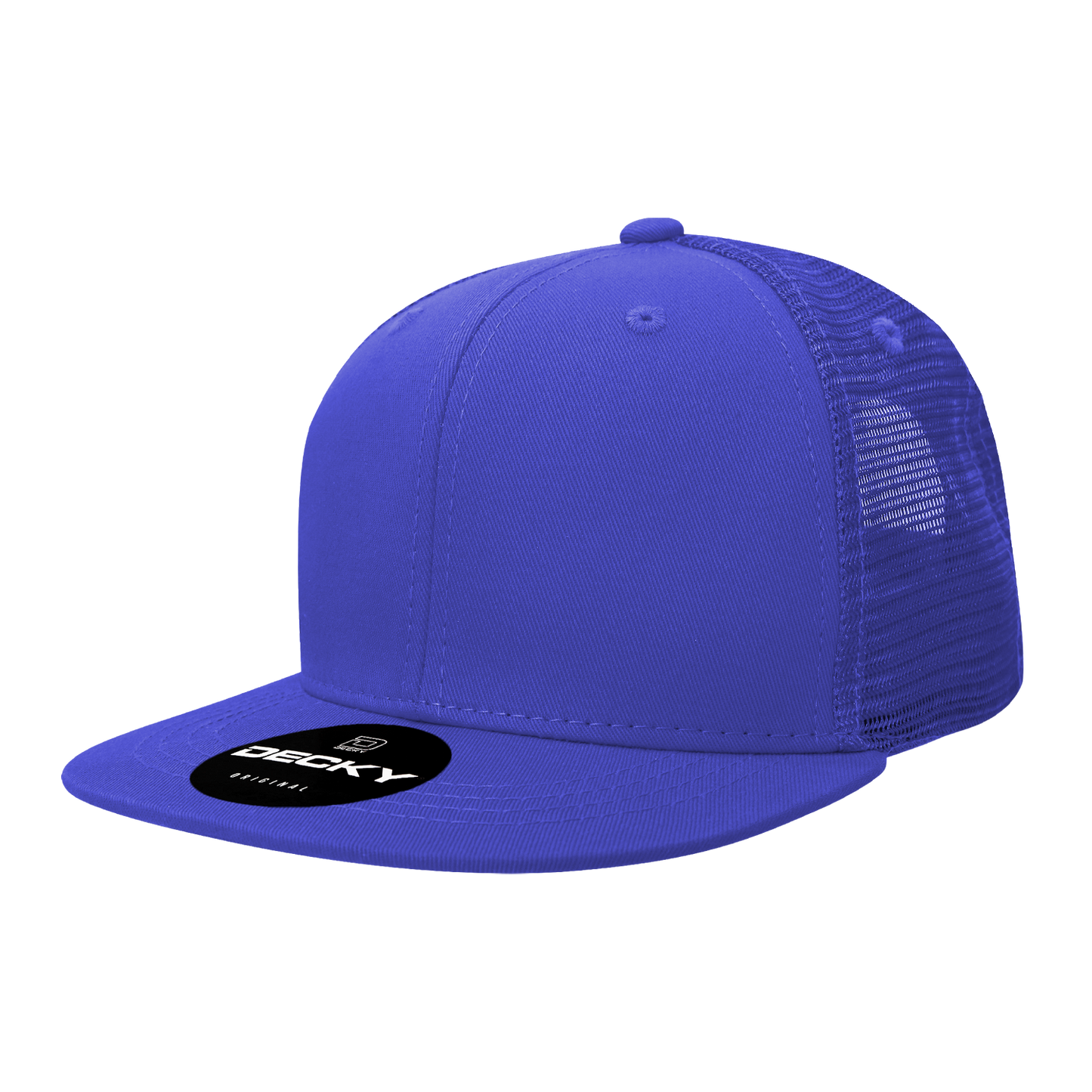 Decky-1052-6 Panel High Profile Structured Acrylic/Polyester Trucker
