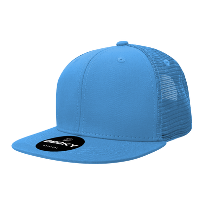 Decky-1052-6 Panel High Profile Structured Acrylic/Polyester Trucker