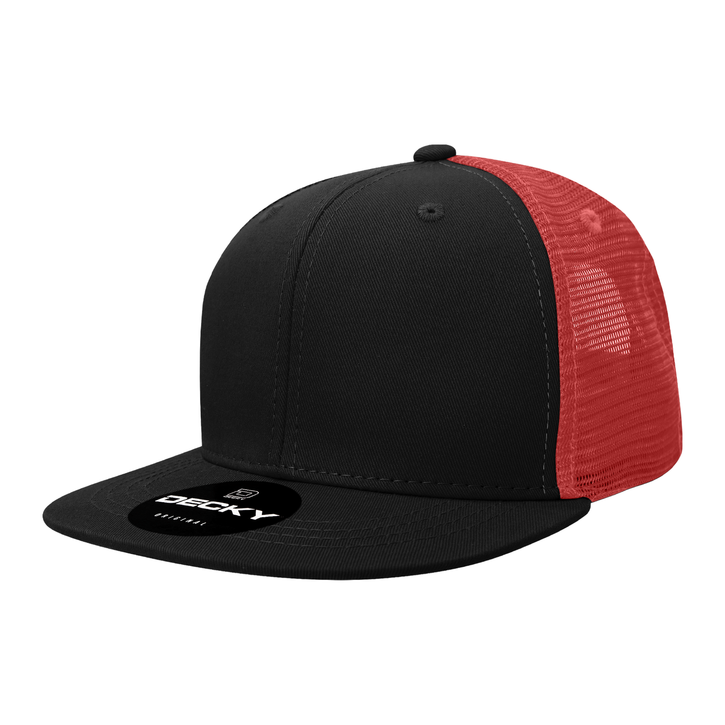 Decky-1052-6 Panel High Profile Structured Acrylic/Polyester Trucker