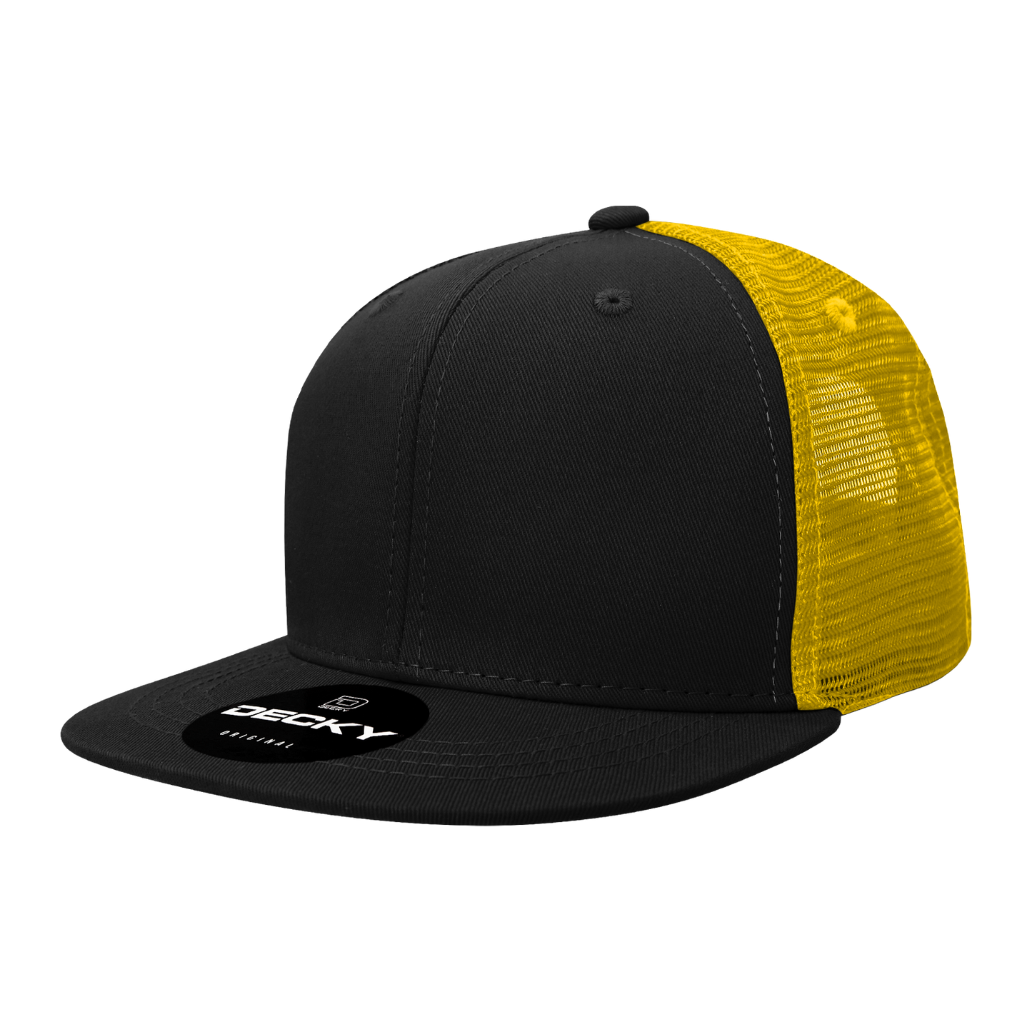 Decky-1052-6 Panel High Profile Structured Acrylic/Polyester Trucker