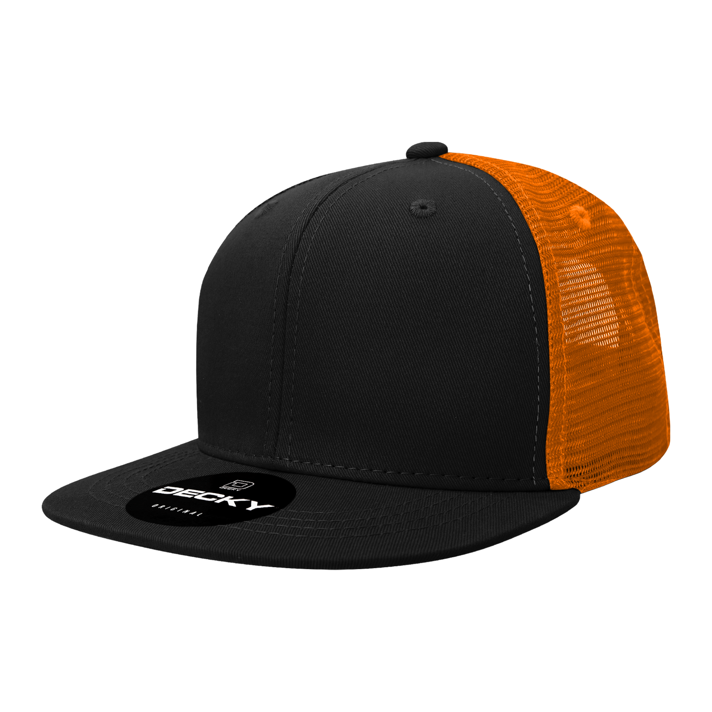 Decky-1052-6 Panel High Profile Structured Acrylic/Polyester Trucker
