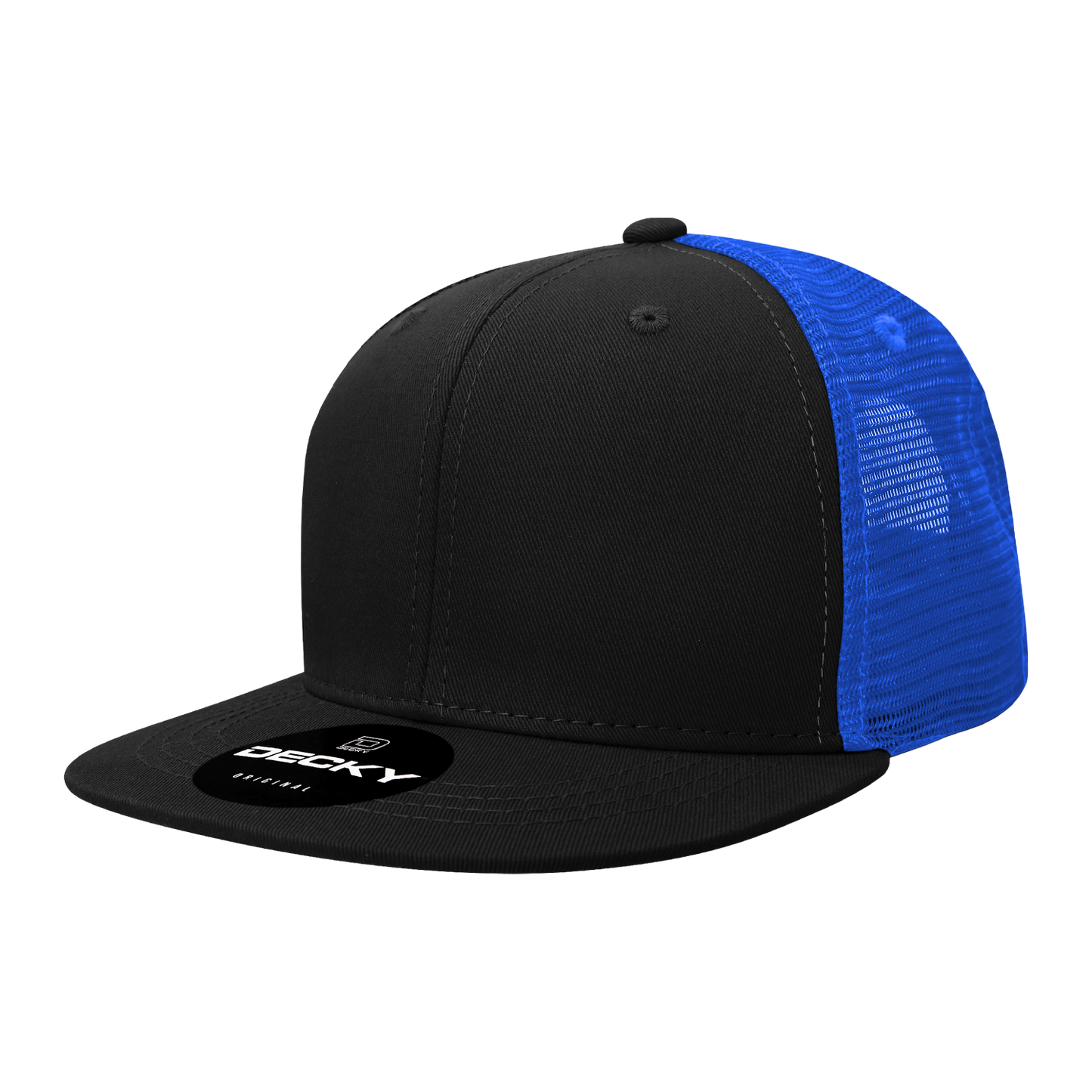 Decky-1052-6 Panel High Profile Structured Acrylic/Polyester Trucker