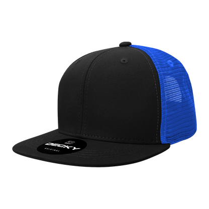 Decky-1052-6 Panel High Profile Structured Acrylic/Polyester Trucker