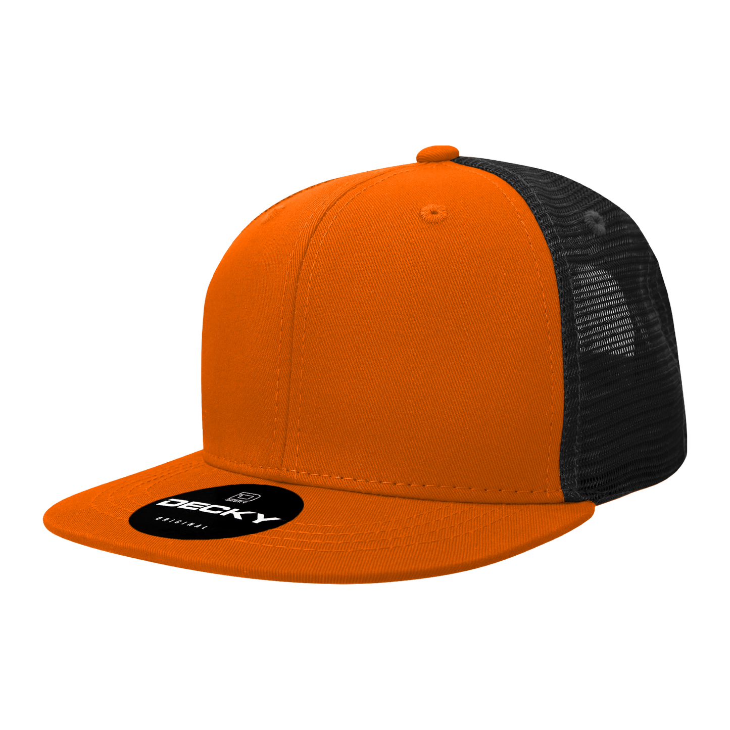 Decky-1052-6 Panel High Profile Structured Acrylic/Polyester Trucker