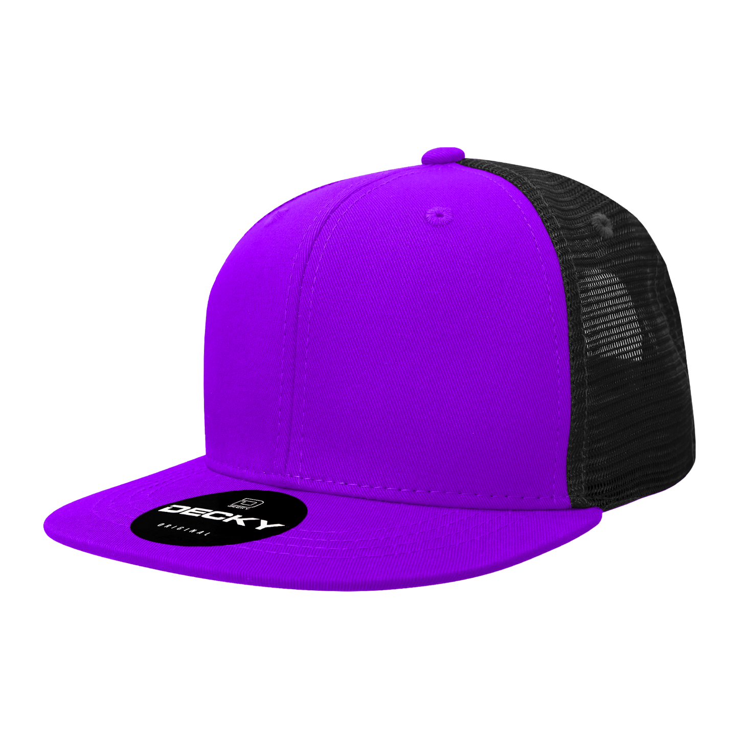 Decky-1052-6 Panel High Profile Structured Acrylic/Polyester Trucker