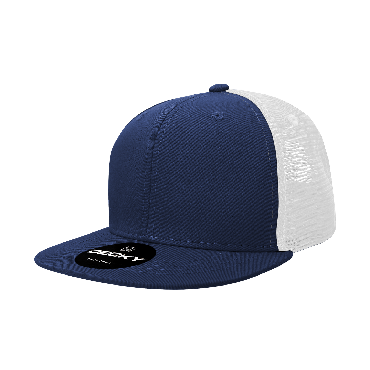 Decky-1052-6 Panel High Profile Structured Acrylic/Polyester Trucker