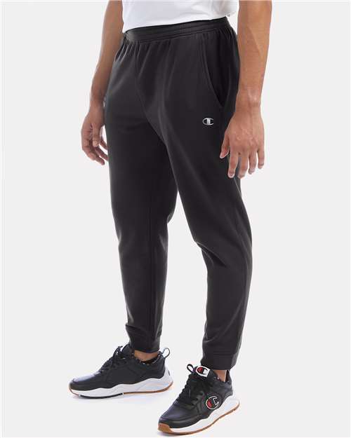 Champion CHP200 Unisex Sport Joggers - Black - OnModelSide