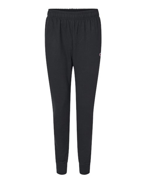 Champion P930 Unisex Powerblend® Fleece Joggers - Black - Front