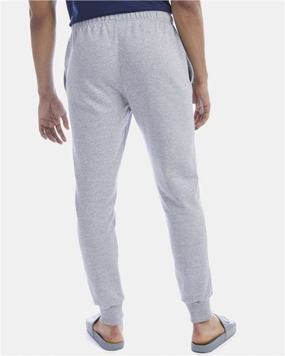 Champion P930 Unisex Powerblend® Fleece Joggers - Light Steel - OnModelBack
