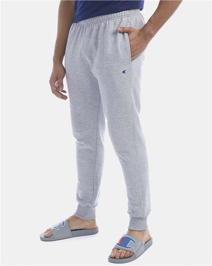 Champion P930 Unisex Powerblend® Fleece Joggers - Light Steel - OnModelSide