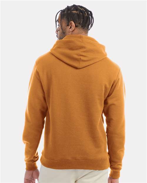 Champion S700 Unisex Powerblend® Hooded Sweatshirt - Gold Glint - OnModelBack