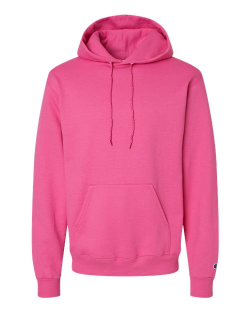 Champion S700 Unisex Powerblend® Hooded Sweatshirt - Wow Pink - Front