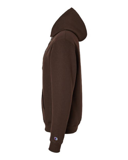 Champion S700 Unisex Powerblend® Hooded Sweatshirt - Chocolate Brown - DirectSide